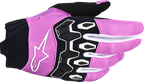 ALPINESTARS Stella Full Bore V2 Gloves - White/Fluo Pink/Black - Small