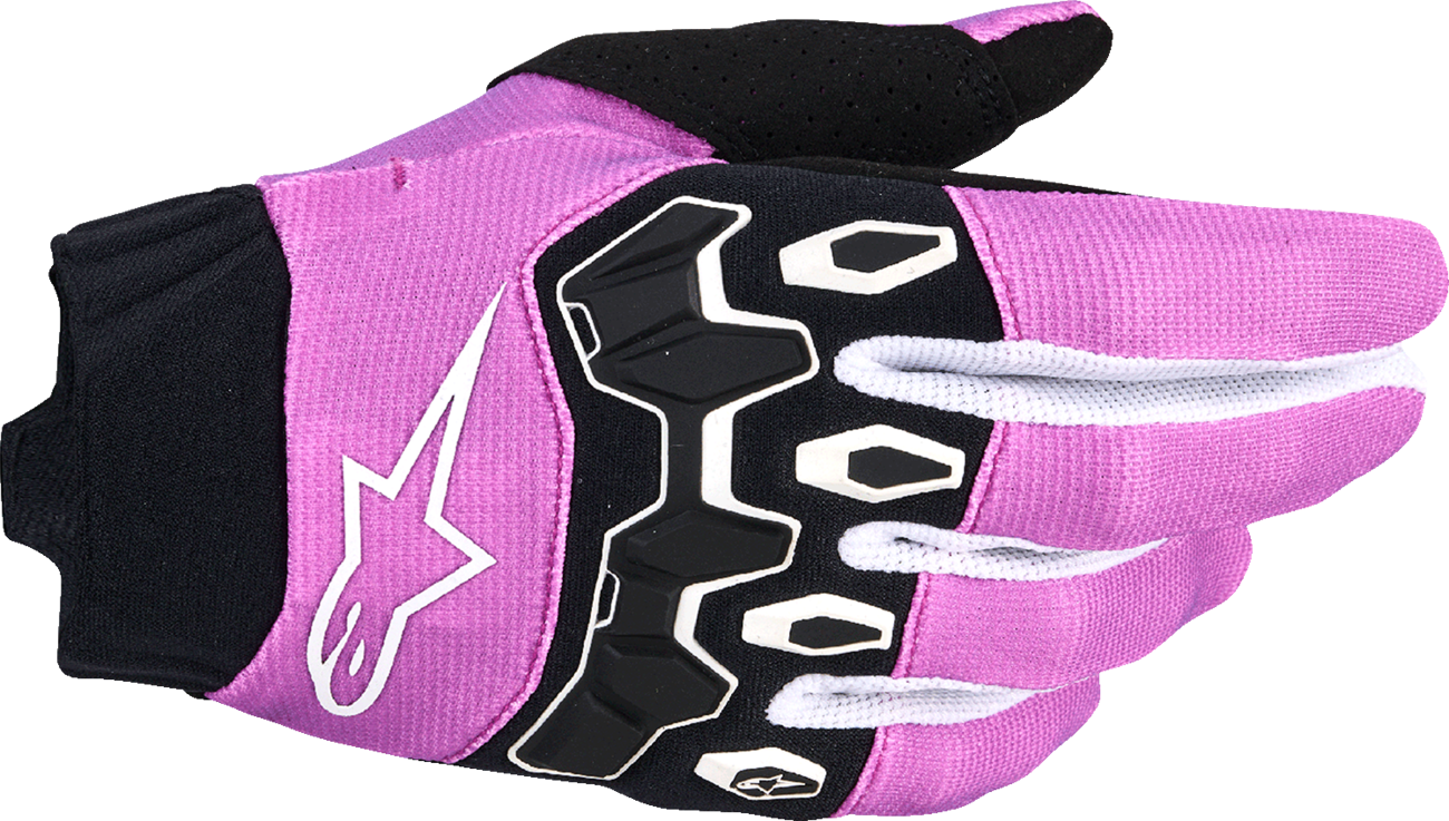 ALPINESTARS Stella Full Bore V2 Gloves - White/Fluo Pink/Black - Small