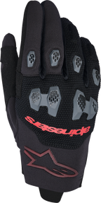 ALPINESTARS Pro-Dura Gloves - Black/Bright Red - Small