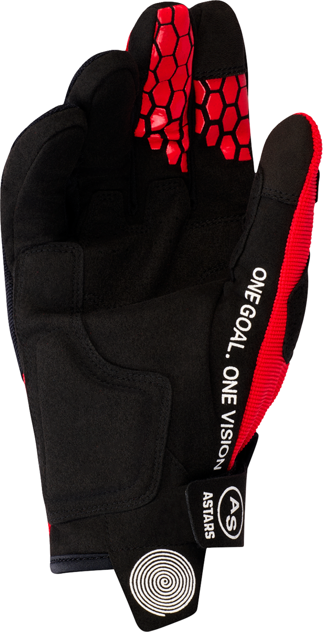 ALPINESTARS Pro-Dura Gloves - Bright Red/Black - Small
