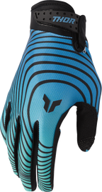Thor Launchmode Identity Teal/black Gloves