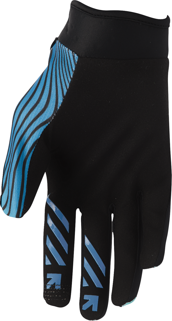 Thor Launchmode Identity Teal/black Gloves