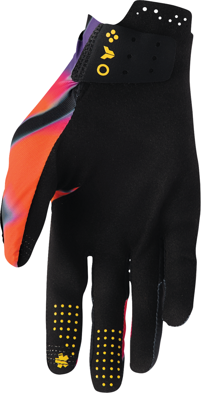 Thor Sportmode Inferno Orange/purple Gloves