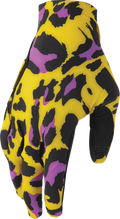 Thor Sportmode Cheetah Yellow/purple Gloves