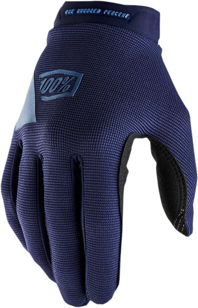 100% Women's Ridecamp Gloves - Navy/Slate