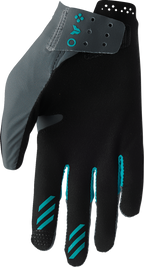 Thor Womens Sportmode Iconic Gray/aqua Gloves
