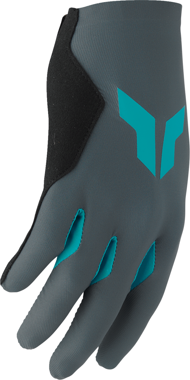 Thor Womens Sportmode Iconic Gray/aqua Gloves