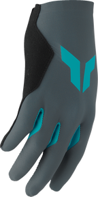 Thor Womens Sportmode Iconic Gray/aqua Gloves