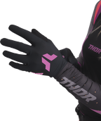 Thor Womens Sportmode Iconic Black/orchid Gloves