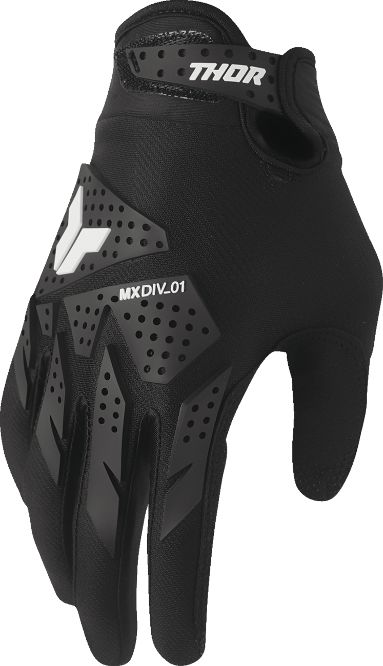 Thor Womens Launchmode Xp Black Gloves