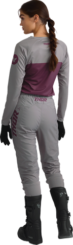 Thor Womens Ridemode Static Gloves - Gray
