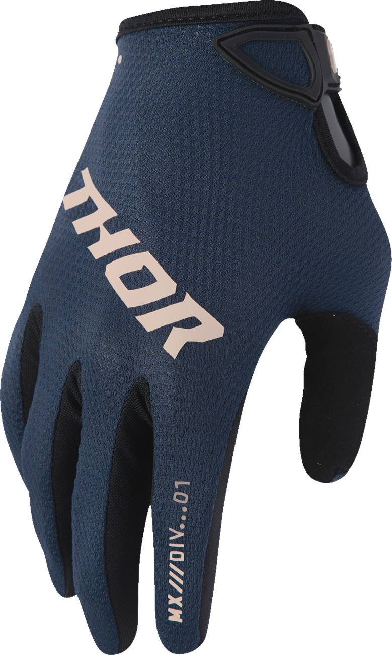 Thor Womens Ridemode Static Midnight Gloves