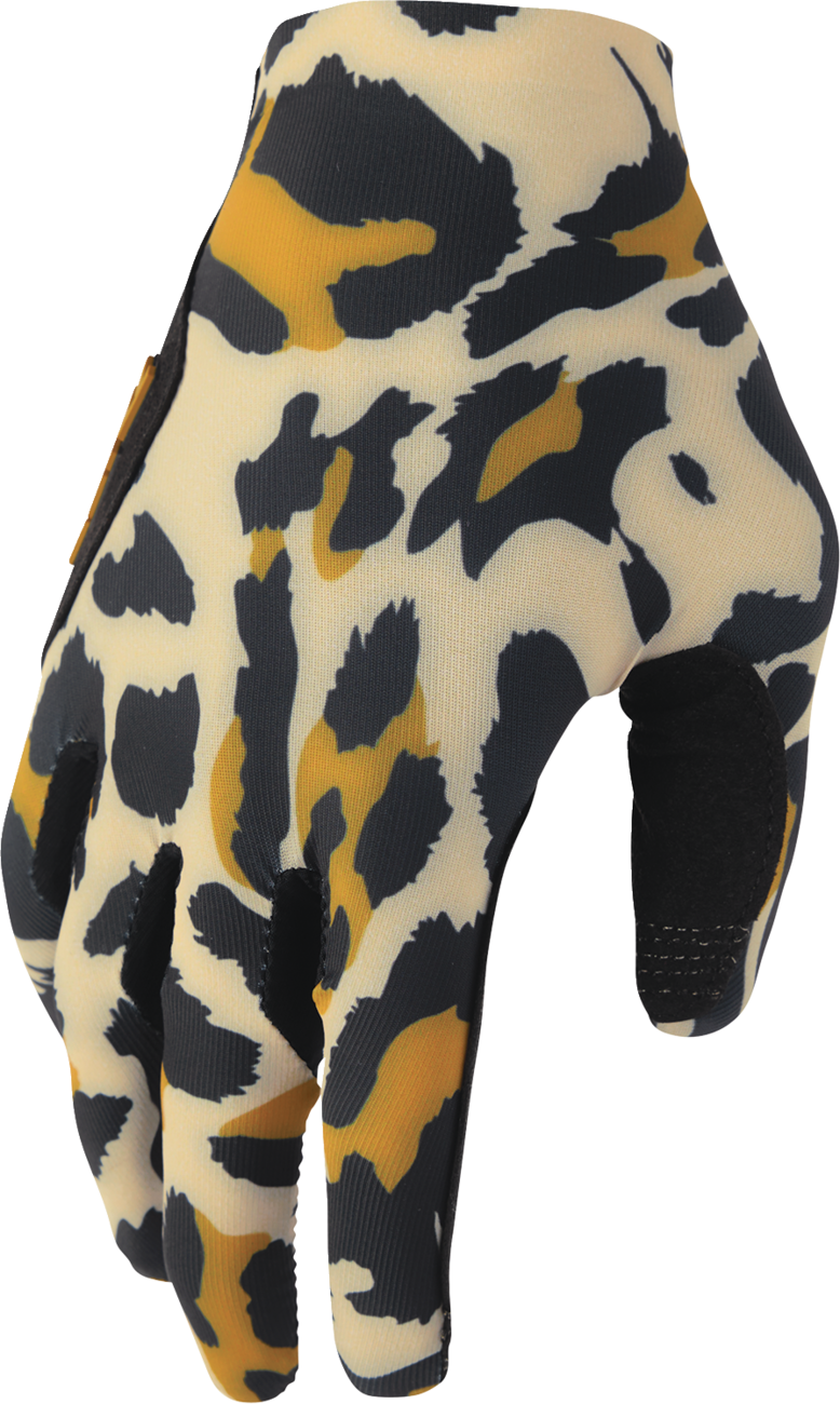 Thor Womens Sportmode Cheetah Tan/black Gloves