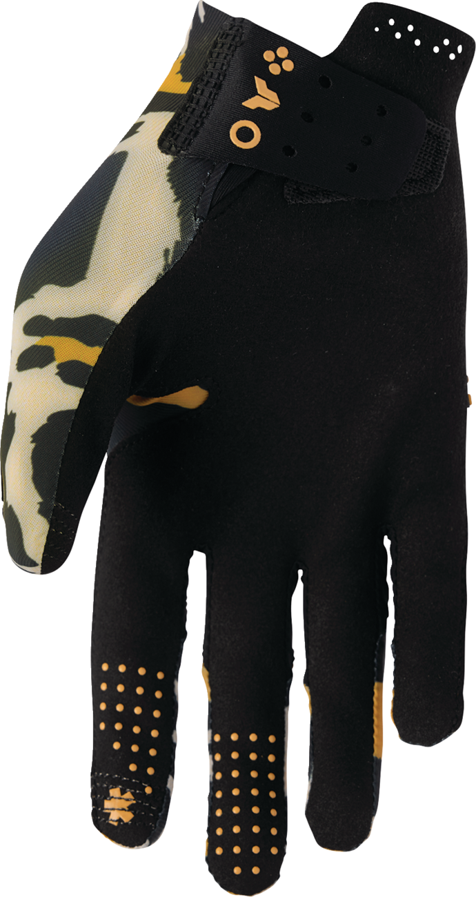 Thor Womens Sportmode Cheetah Tan/black Gloves