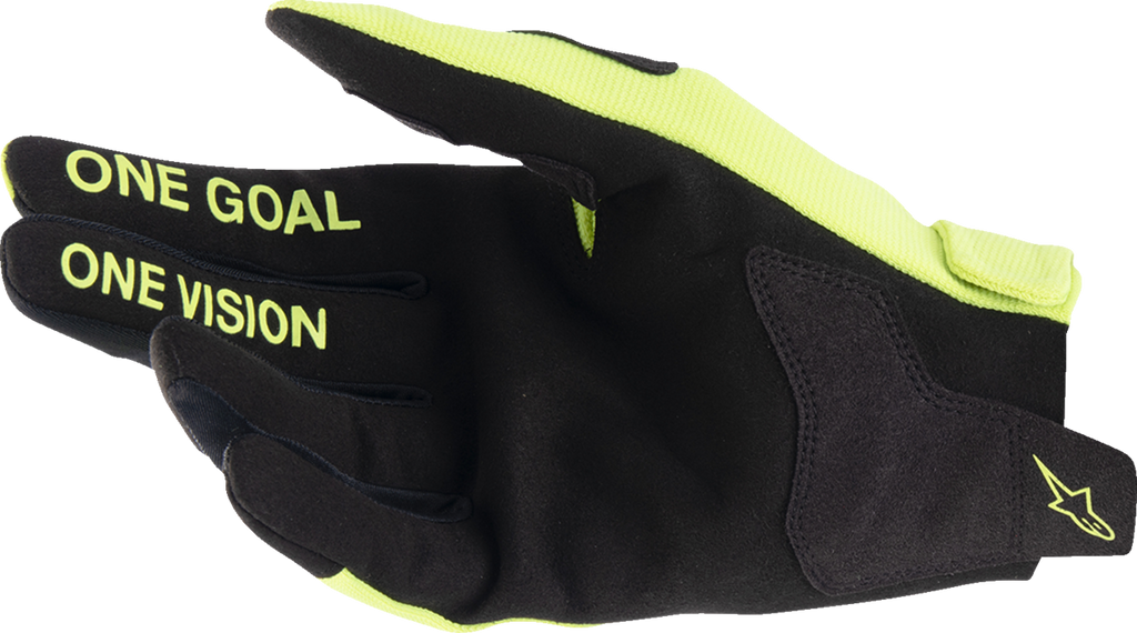 ALPINESTARS Youth Radar Gloves - Fluo Yellow/Black - XS