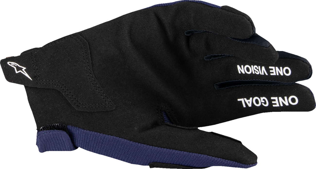 ALPINESTARS Youth Radar MX Gloves - Night Navy/White - Medium