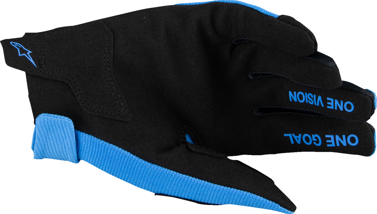ALPINESTARS Youth Radar MX Gloves - Blue/Black - 2XS