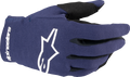 ALPINESTARS Youth Radar MX Gloves - Night Navy/White - Medium