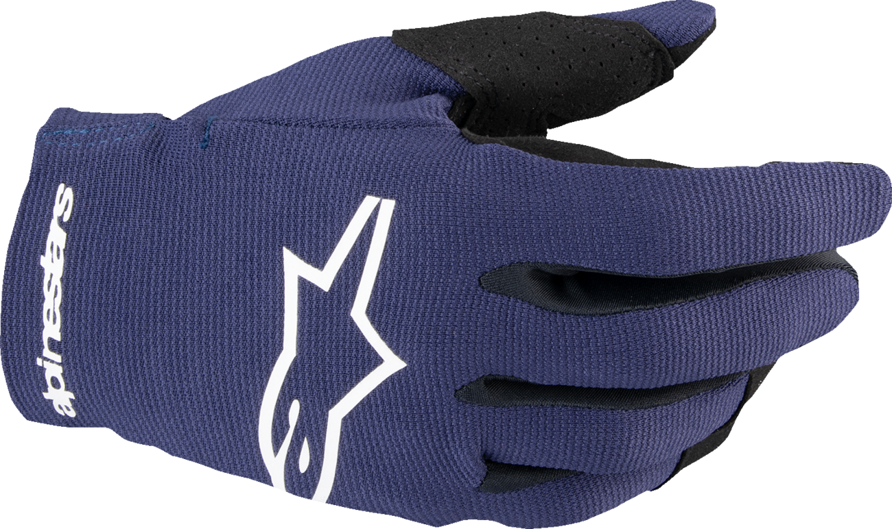ALPINESTARS Youth Radar MX Gloves - Night Navy/White - Medium