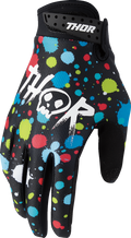 Thor Youth Launchmode Splat Black Gloves