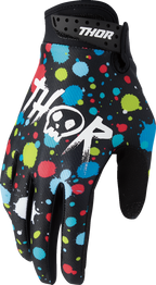 Thor Youth Launchmode Splat Black Gloves