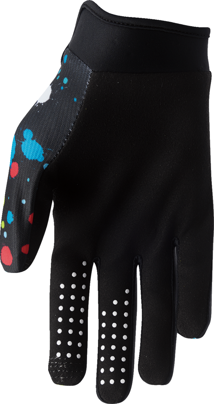Thor Youth Launchmode Splat Black Gloves
