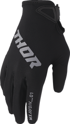 Thor Youth Ridemode Static Black Gloves