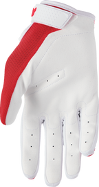 Thor Youth Ridemode Static Gloves - Red