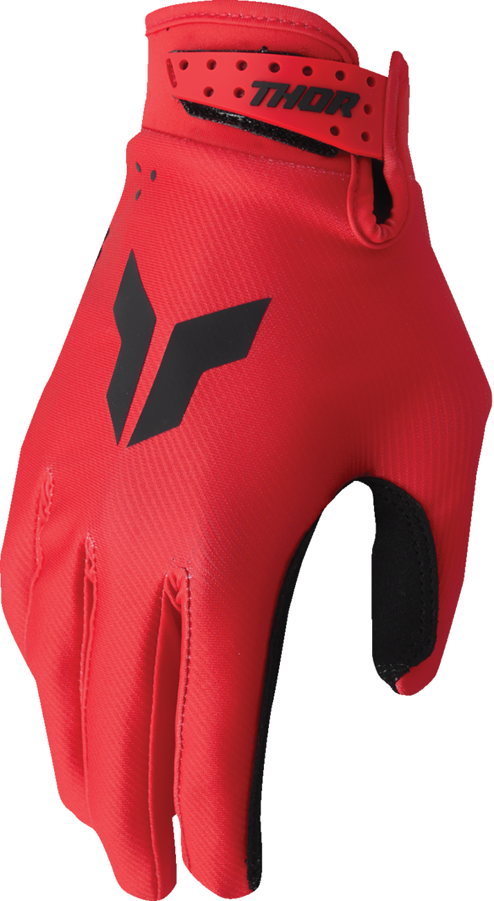 Thor Youth Launchmode Split Red 2XS Gloves