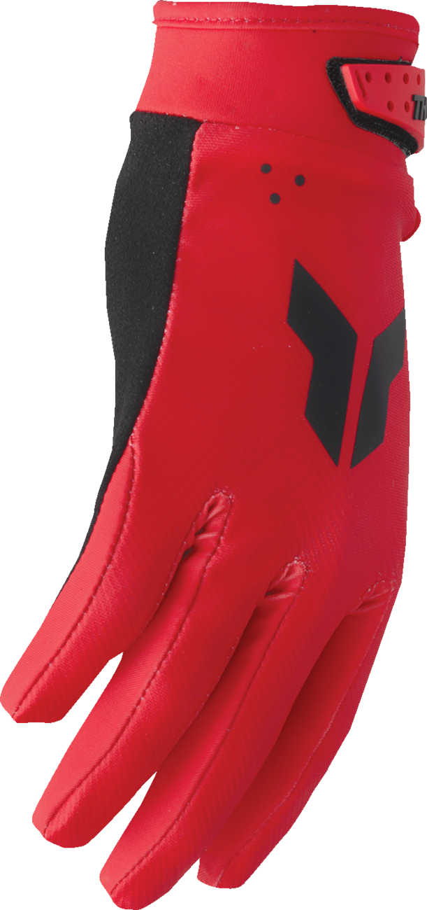 Thor Youth Launchmode Split Red 2XS Gloves