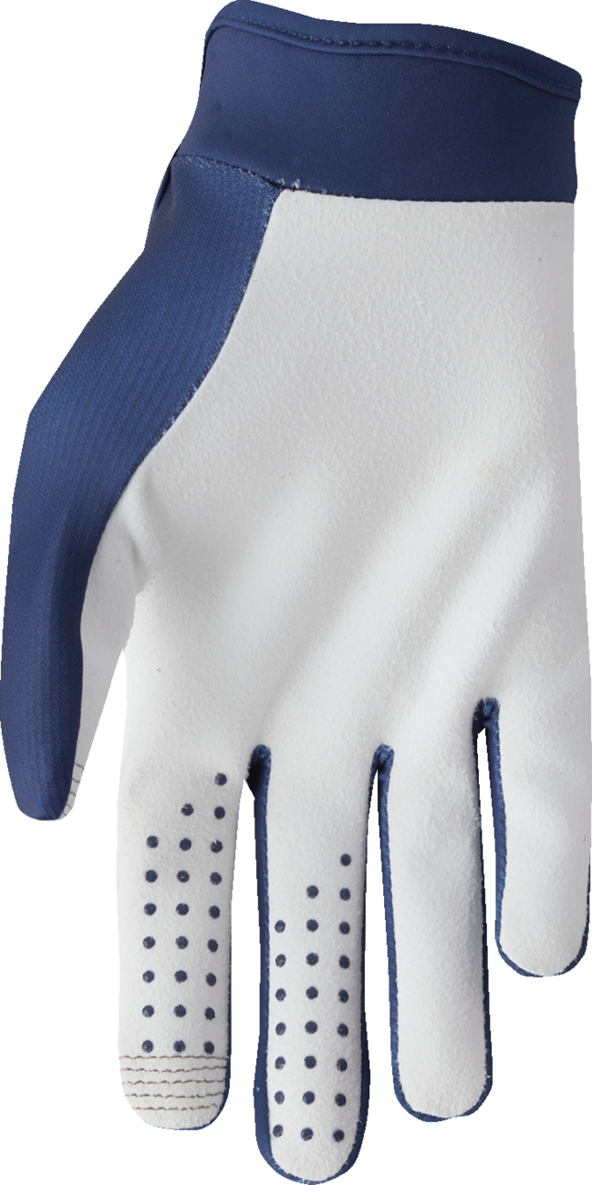 Thor Youth Launchmode Split Navy 2XS Gloves
