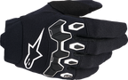 ALPINESTARS Youth Full Bore V2 Gloves - Black/White - 2XS