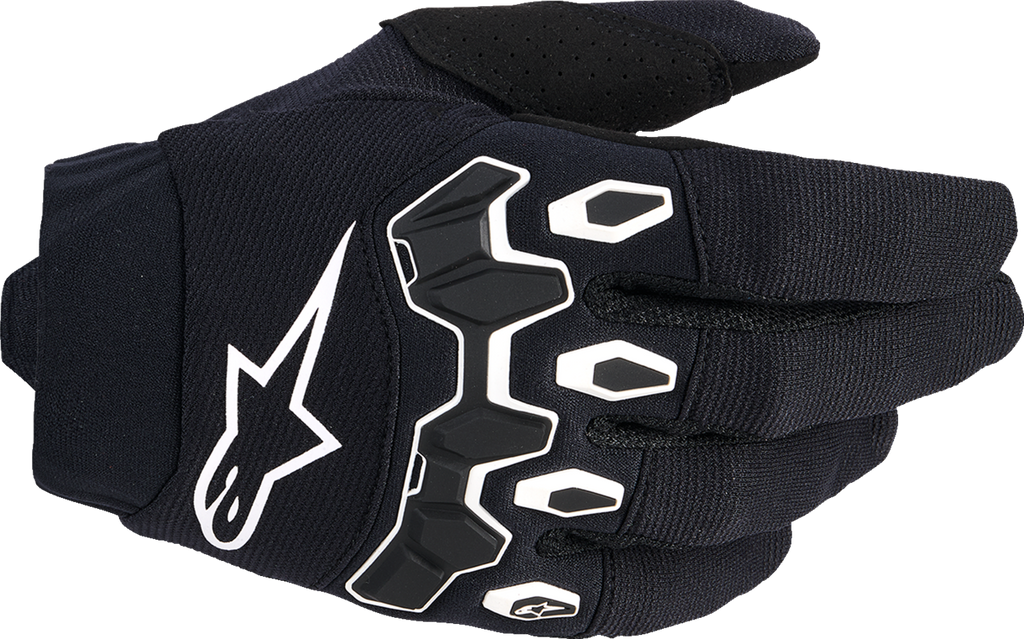 Alpinestars Youth Full Bore V2 Gloves - Fluo Yellow/Black