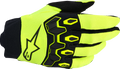 ALPINESTARS Youth Full Bore V2 Gloves - Fluo Yellow/Black - 3XS