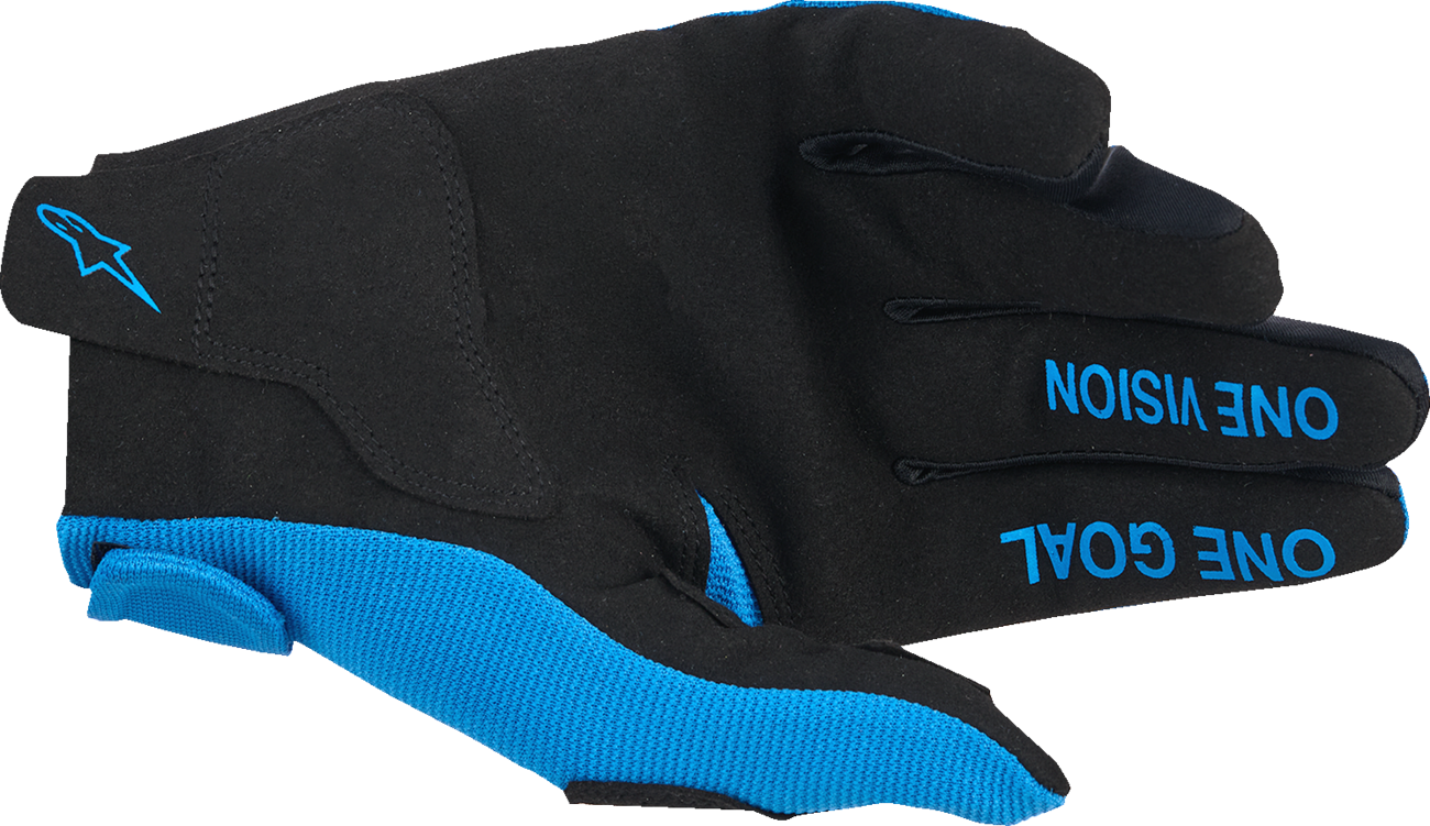 ALPINESTARS Youth Radar Gloves - UCLA Blue/White - 2XS