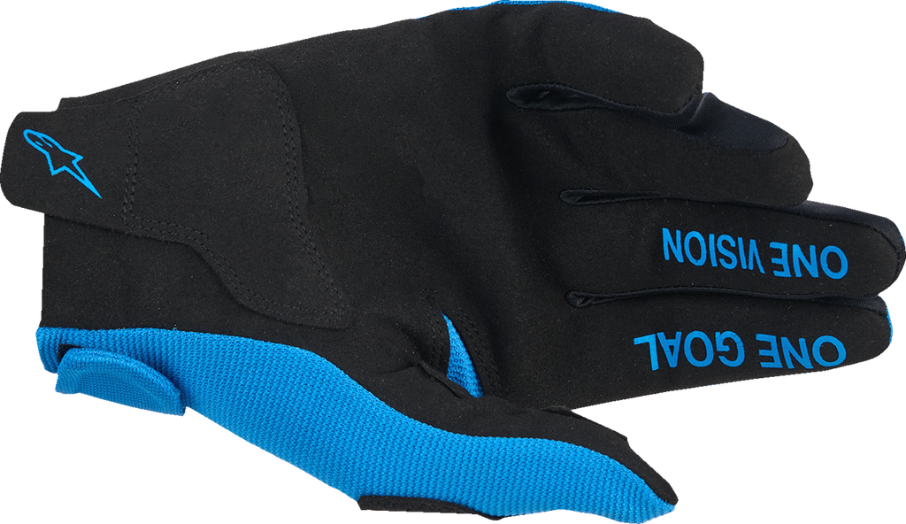 Alpinestars Youth Radar Gloves - UCLA Blue/White