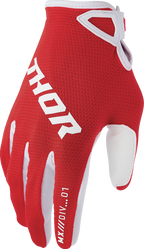 Thor Youth Ridemode Static Red 2XS Gloves