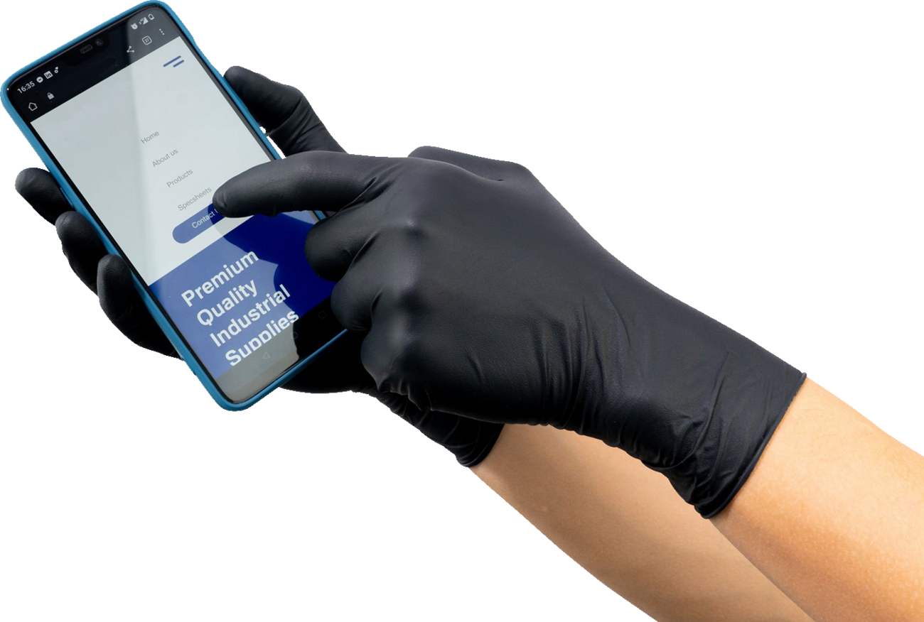 Parts Unlimited Nitrile 6.5MIL Xxl 90PK Gloves