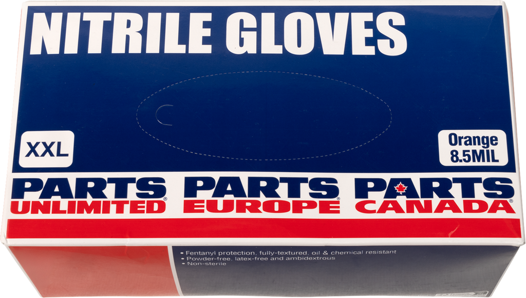 Parts Unlimited Nitrile 8.5MIL Xxl 90PK Gloves