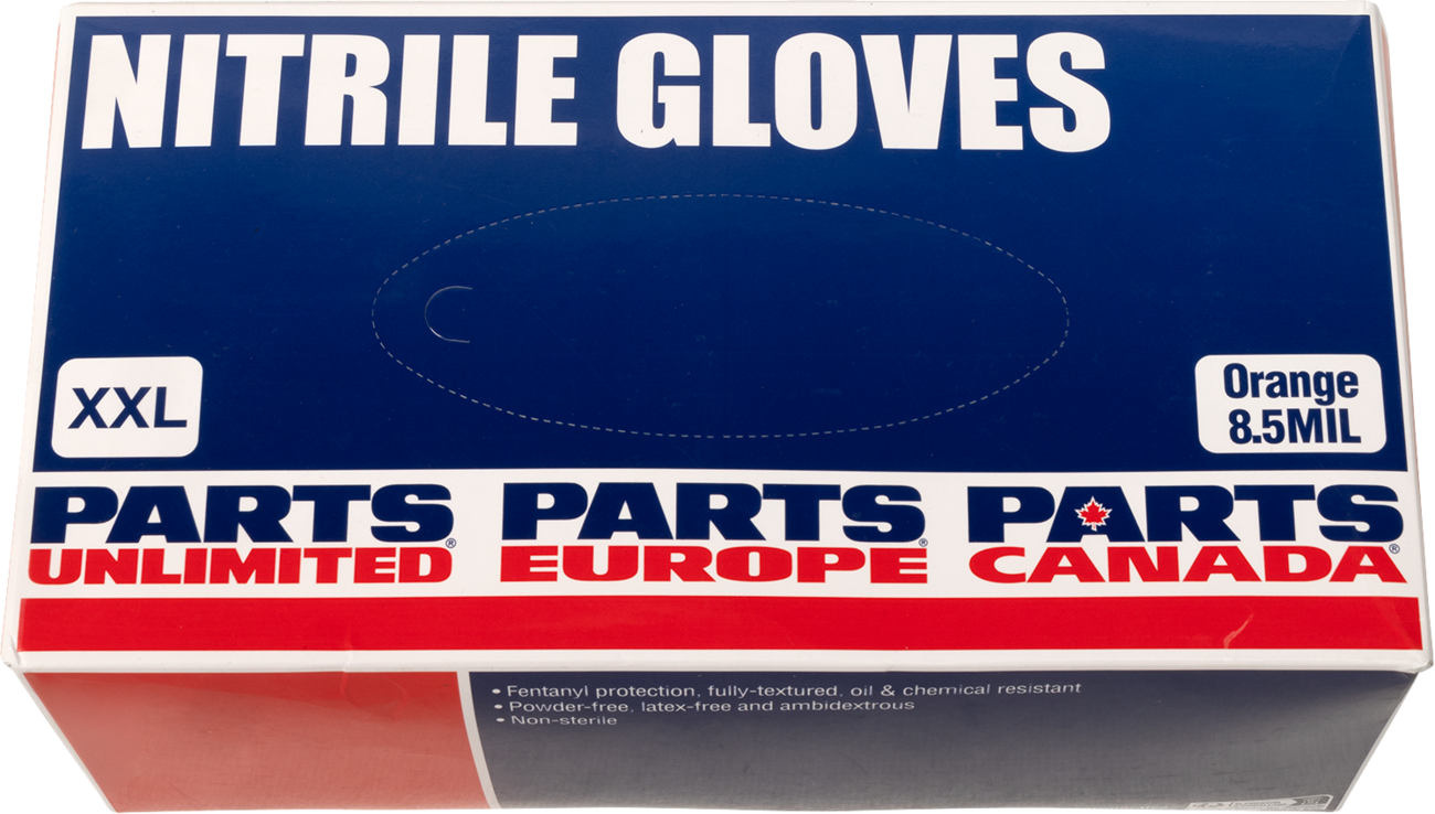 Parts Unlimited Nitrile 8.5MIL Xxl 90PK Gloves