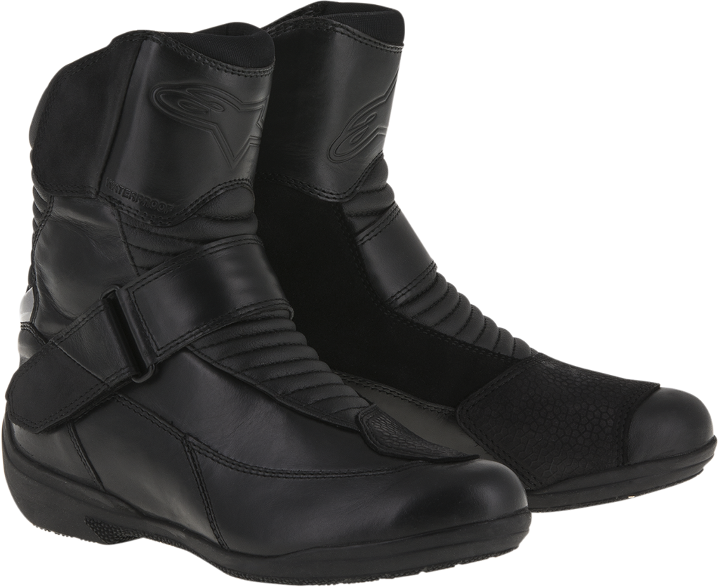 ALPINESTARS Stella Valencia Waterproof Boots - Black - US 6 / EU 37