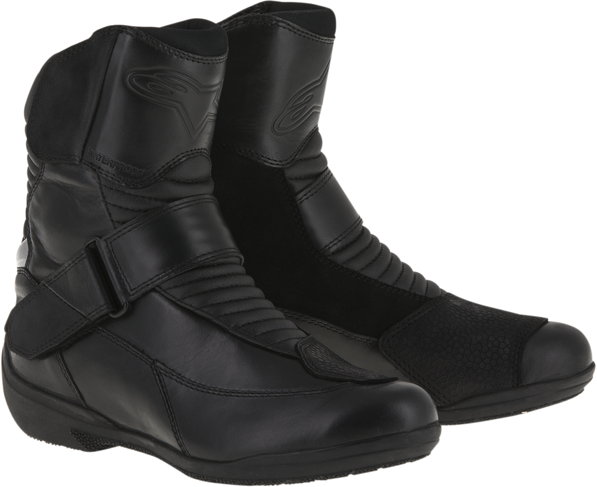 ALPINESTARS Stella Valencia Waterproof Boots - Black - US 6 / EU 37