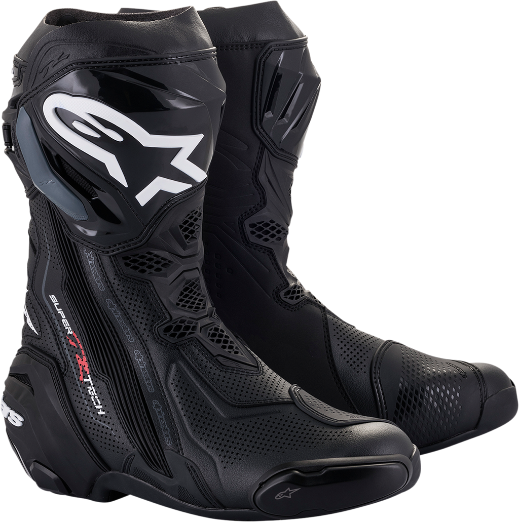 Supertech R Vented Boots - Black - US 6.5 / EU 40 (1)