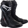 Supertech R Vented Boots - Black - US 10.5 / EU 45 (1)