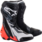 Alpinestars Supertech R Vented Boots - Black/Red/White/Gray