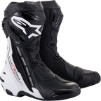 Supertech R Vented Boots - Black/White - US 6 / EU 39 (1)