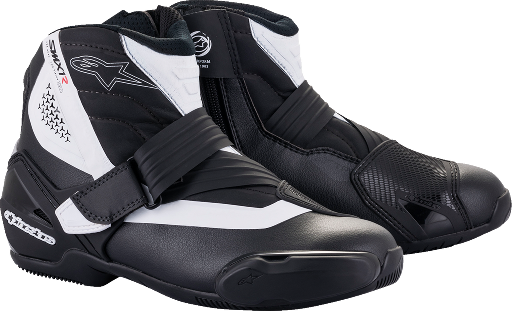 ALPINESTARS SMX-1 R v2 Boots - Black/White - US 6.5 / EU 40
