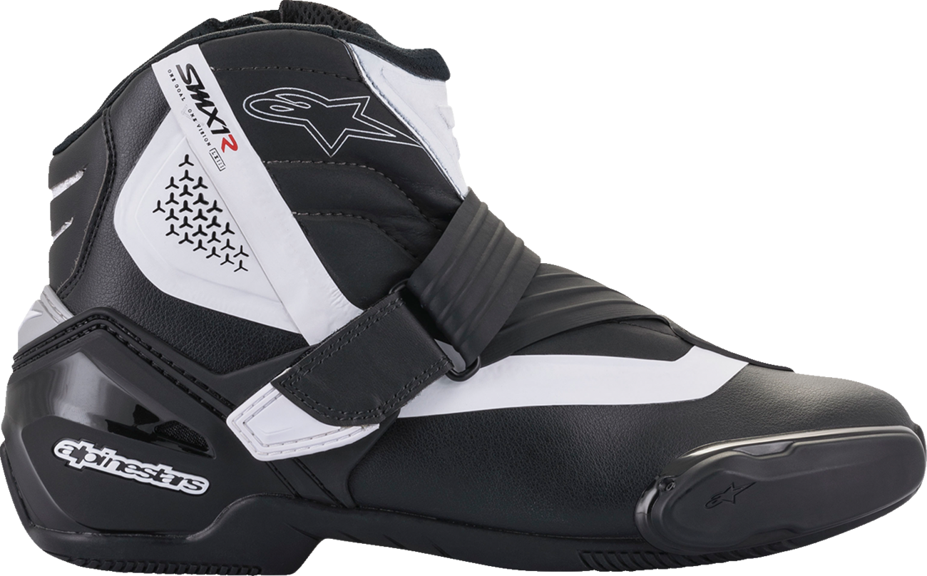 ALPINESTARS SMX-1 R v2 Boots - Black/White - US 6.5 / EU 40