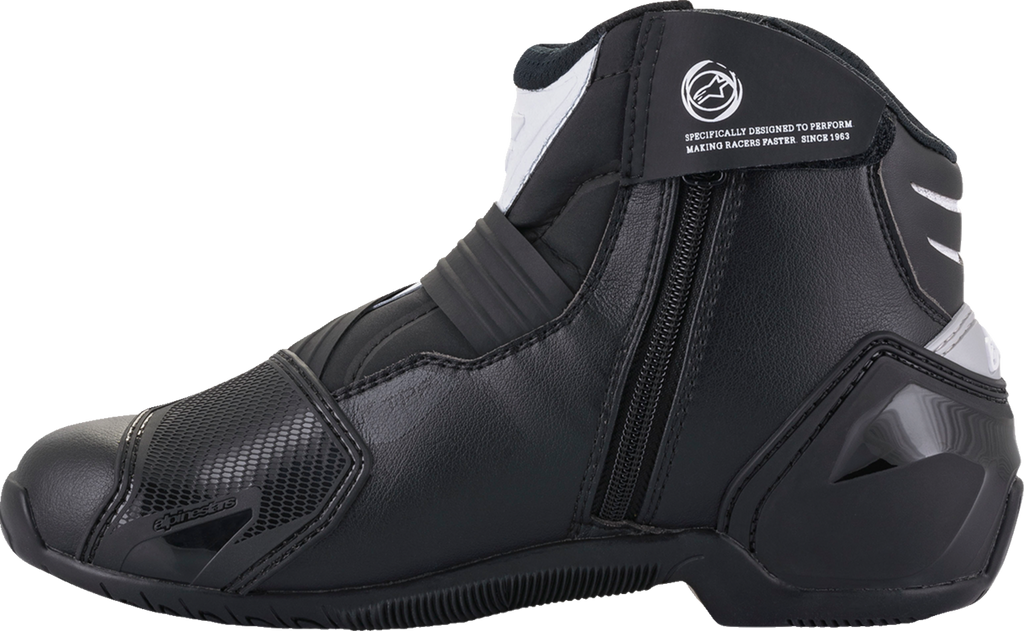 ALPINESTARS SMX-1 R v2 Boots - Black/White - US 6.5 / EU 40