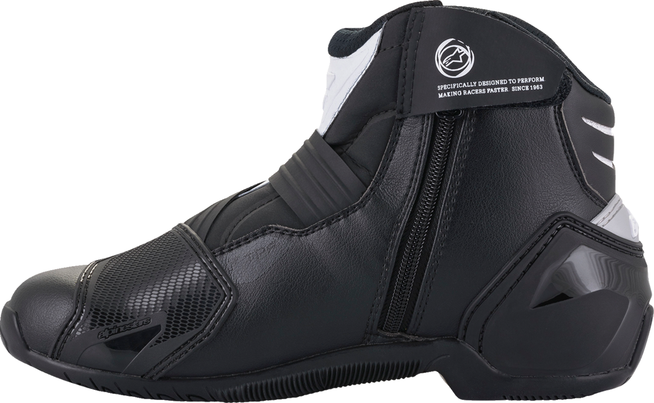 ALPINESTARS SMX-1 R v2 Boots - Black/White - US 6.5 / EU 40